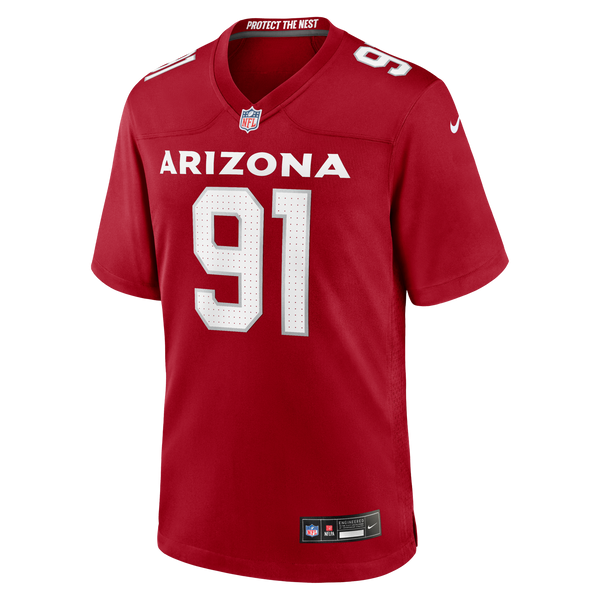 Arizona Cardinals L.J. Collier Nike Cardinal Team Game Jersey