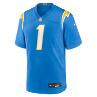 Los Angeles Chargers Quentin Johnston Nike Powder Blue Game Player Jersey