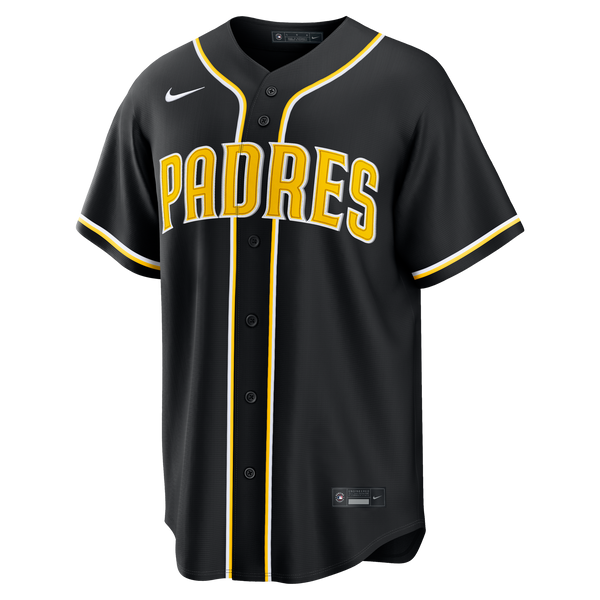 San Diego Padres Fernando Tatis Jr. Nike Fashion Replica Black Out Jersey
