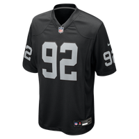 Las Vegas Raiders JJ Pegues Nike Black Team Game Jersey