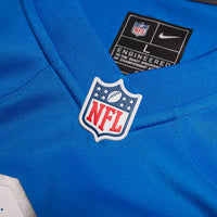 Detroit Lions Mathieu Betts Nike Blue Game Jersey