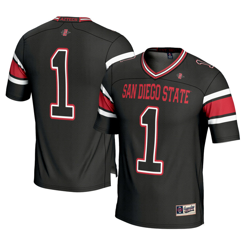 #1 San Diego State Aztecs GameDay Greats Football Jersey - Cardinal