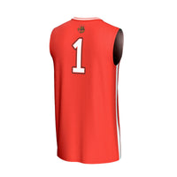 #1 Cornell Big Red GameDay Greats Lightweight Collegiate Basketball Fashion Jersey - Red