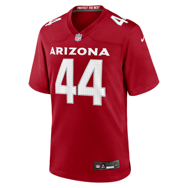 Arizona Cardinals Owen Pappoe Nike Cardinal Team Game Jersey