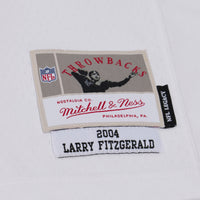 Arizona Cardinals Larry Fitzgerald Mitchell & Ness White Big & Tall 2004 Legacy Retired Player Jersey