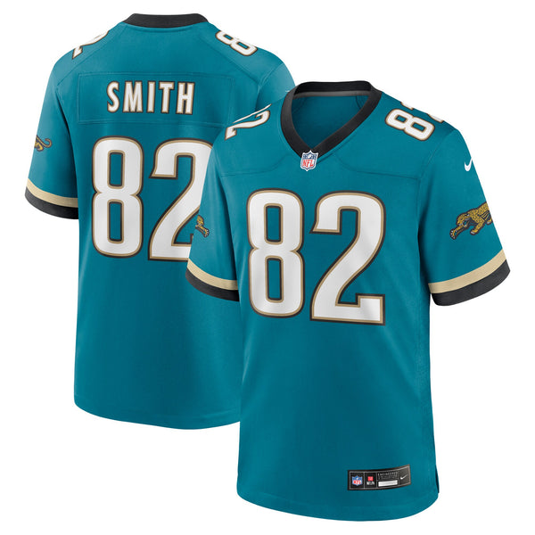 Jacksonville Jaguars Jimmy Smith Nike Teal Retired Player Alternate Game Jersey