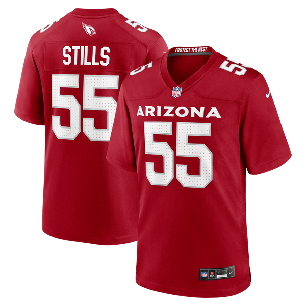 Arizona Cardinals Dante Stills Nike Cardinal Team Game Jersey