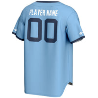 North Carolina Tar Heels GameDay Greats NIL Pick-A-Player Lightweight Baseball Jersey - Carolina Blue
