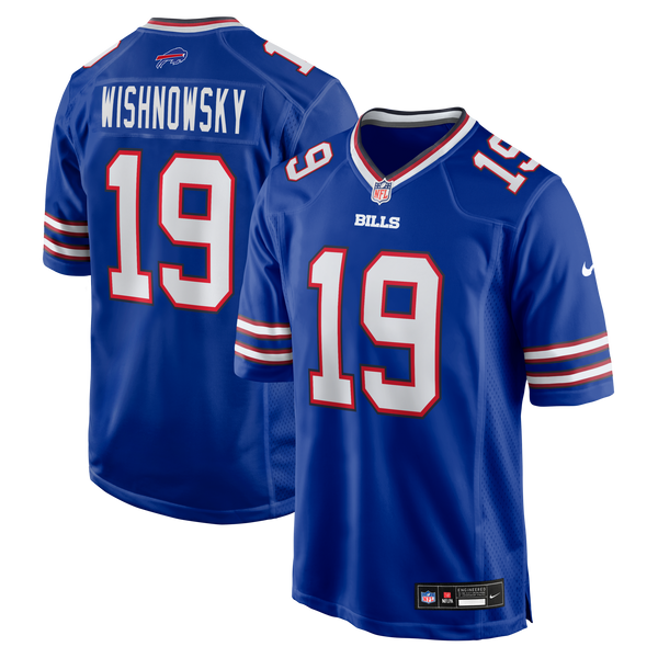 Buffalo Bills Mitch Wishnowsky Nike Royal Team Game Jersey