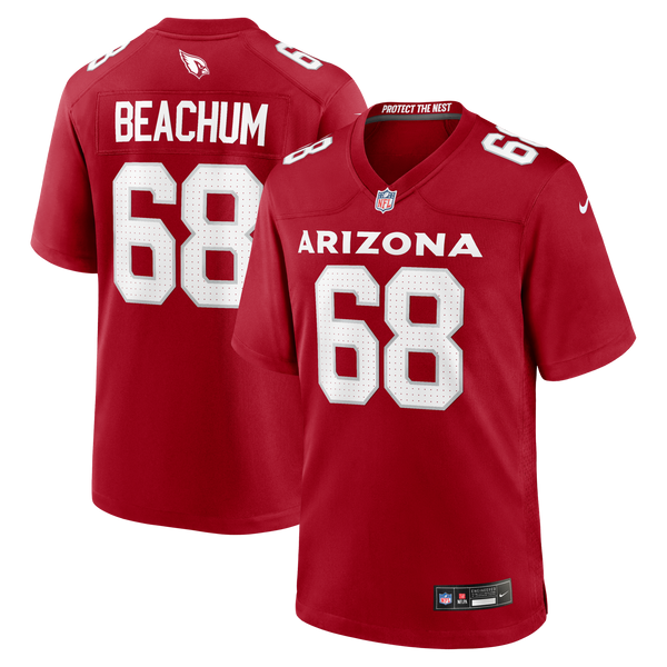 Arizona Cardinals Kelvin Beachum Nike Cardinal Team Game Jersey