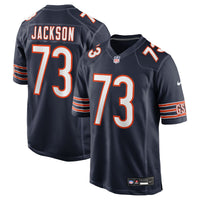 Chicago Bears Jonah Jackson Nike Navy Team Game Jersey