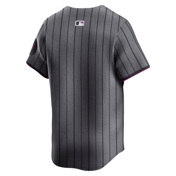 New York Mets Nike Gray City Connect Limited Jersey
