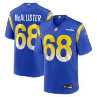 Los Angeles Rams Mike McAllister Nike Royal Home Game Jersey
