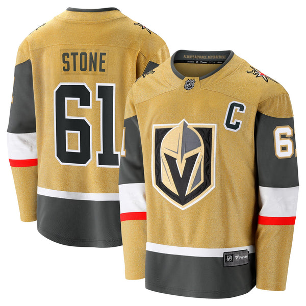 Vegas Golden Knights Mark Stone Fanatics Gold Home Breakaway Jersey