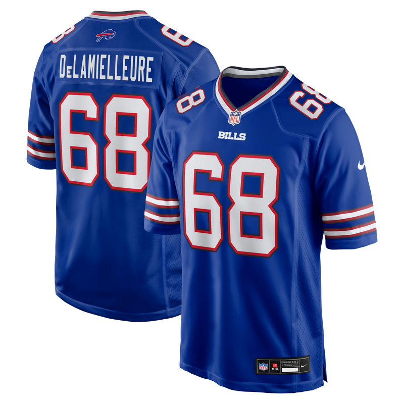 Buffalo Bills Joe DeLamielleure Nike Royal Game Retired Player Jersey