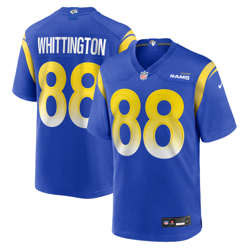 Los Angeles Rams Jordan Whittington Nike Royal Team Game Jersey