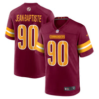 Washington Commanders Javontae Jean-Baptiste Nike Burgundy Game Jersey
