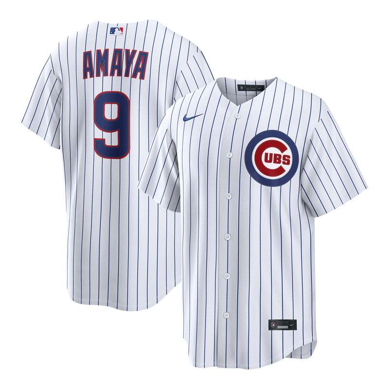 Chicago Cubs Miguel Amaya Nike White Home Replica Jersey