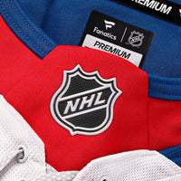New York Rangers Fanatics White Away Premium Custom Jersey