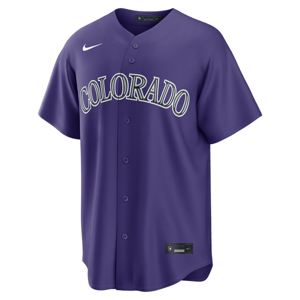 Colorado Rockies Nike Purple Alternate Replica Jersey