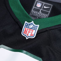 New York Jets Joe Namath Nike Legacy Black Alternate Retired Player Game Jersey