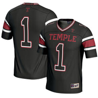 #1 Temple Owls GameDay Greats Endzone Football Jersey - Black