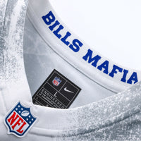 Buffalo Bills Keon Coleman Nike White 2025 Rivalries Collection Game Jersey