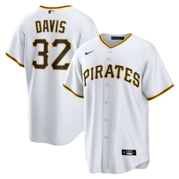 Pittsburgh Pirates Henry Davis Nike White Home Replica Jersey