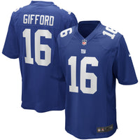 New York Giants Frank Gifford Nike Royal Game Retired Player Jersey