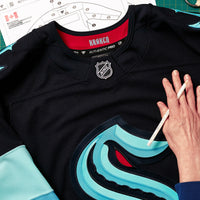 Seattle Kraken Fanatics Deep Sea Blue Home Authentic Pro Jersey
