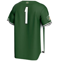 #1 Ohio Bobcats GameDay Greats Lightweight Baseball Jersey - Green