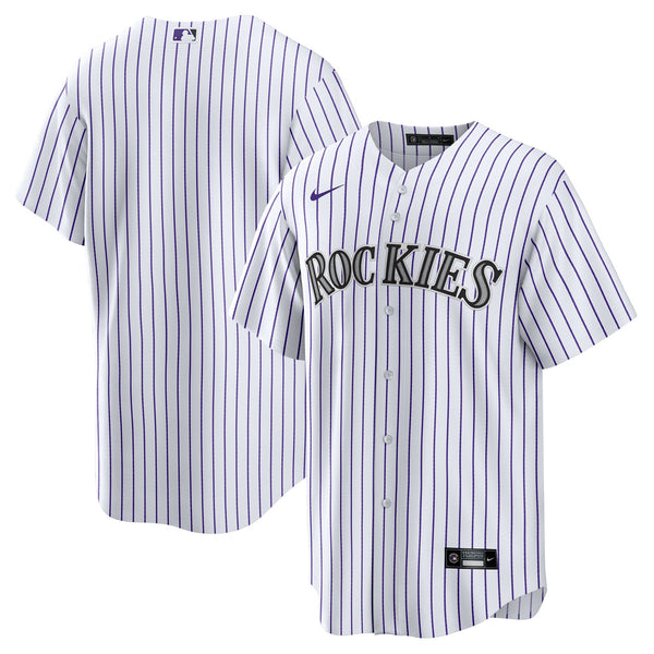 Colorado Rockies Nike White Home Big & Tall Replica Jersey