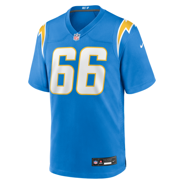Los Angeles Chargers Jake Slaughter Nike Powder Blue Team Game Jersey