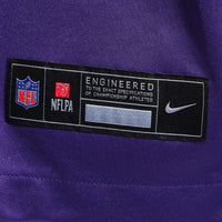 Minnesota Vikings Dallas Turner Nike Purple Player Game Jersey