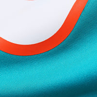 Miami Dolphins Chris Johnson Nike Aqua 2026 NFL Draft First Round Pick No. 27 Team Game Jersey