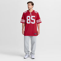San Francisco 49ers George Kittle Nike Scarlet Team Game Jersey