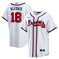 Atlanta Braves Ryan Klesko Nike White Home Retired Player Replica Jersey