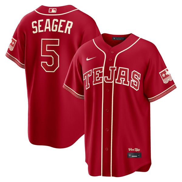 Texas Rangers Corey Seager Nike Red 2026 City Connect Stadium Jersey