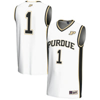 #1 Purdue Boilermakers GameDay Greats Lightweight Basketball Jersey - White