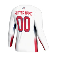 Arizona Wildcats GameDay Greats Adult NIL Lightweight Volleyball Jersey - White