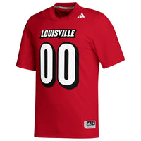 Louisville Cardinals adidas NIL Pick-A-Player Replica Football Jersey - Red