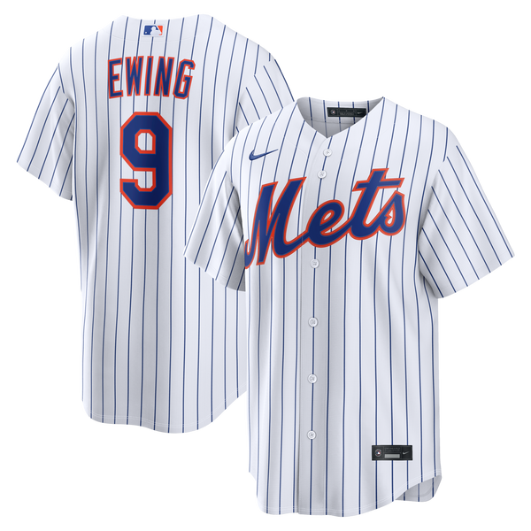 New York Mets AJ Ewing Nike White Home Replica Jersey