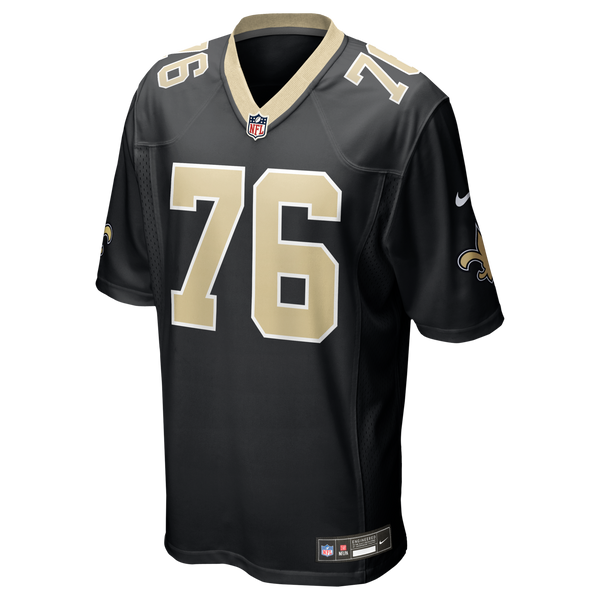 New Orleans Saints David Edwards Nike Black Team Game Jersey