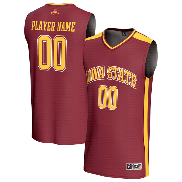 Iowa State Cyclones GameDay Greats Lightweight Collegiate Basketball NIL Pick-A-Player Fashion Jersey - Cardinal