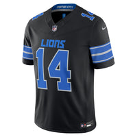Detroit Lions Amon-Ra St. Brown Nike Black Alternate Vapor F.U.S.E. Stitched Limited Jersey