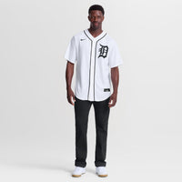 Detroit Tigers Javier Báez Nike White Home Replica Jersey