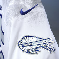 Buffalo Bills Dawson Knox Nike White 2025 Rivalries Collection Stitched Limited Jersey