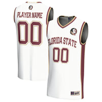 Florida State Seminoles GameDay Greats Lightweight Collegiate Basketball NIL Pick-A-Player Fashion Jersey - White