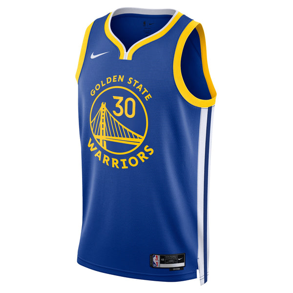 Golden State Warriors Nike Icon Edition Swingman Jersey - Royal - Stephen Curry