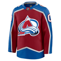 Colorado Avalanche Fanatics Burgundy Home Premium Custom Jersey